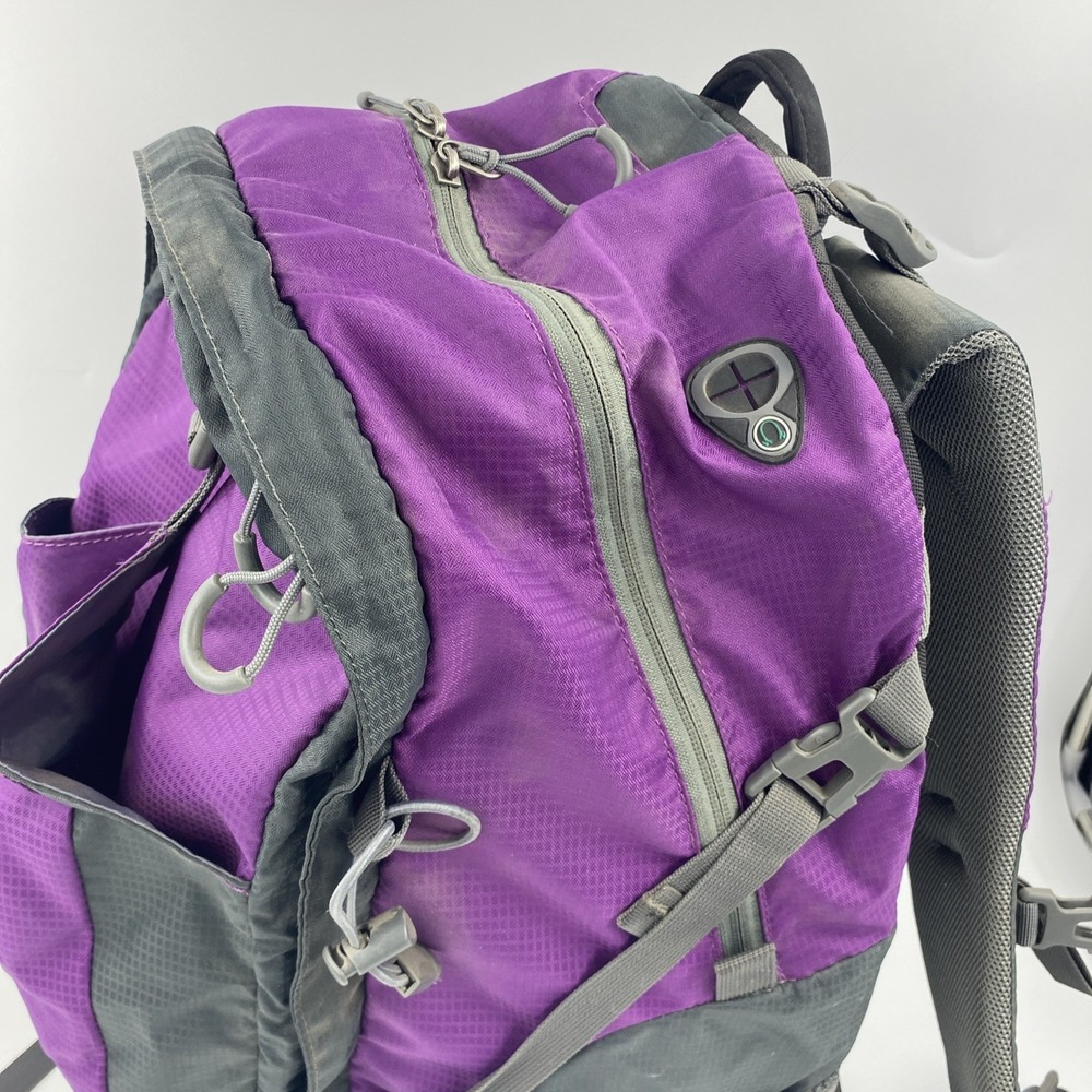 OutdoorMaster Hiking Backpacking 50L‎ Travel Carry-On Waterproof Cover Purple - Picture 4 of 16
